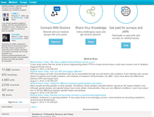 Tablet Screenshot of medicspeak.com